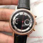AAA Swiss Copy Breguet Classaique 5287 Watch Rose Gold Black Watch 42mm 